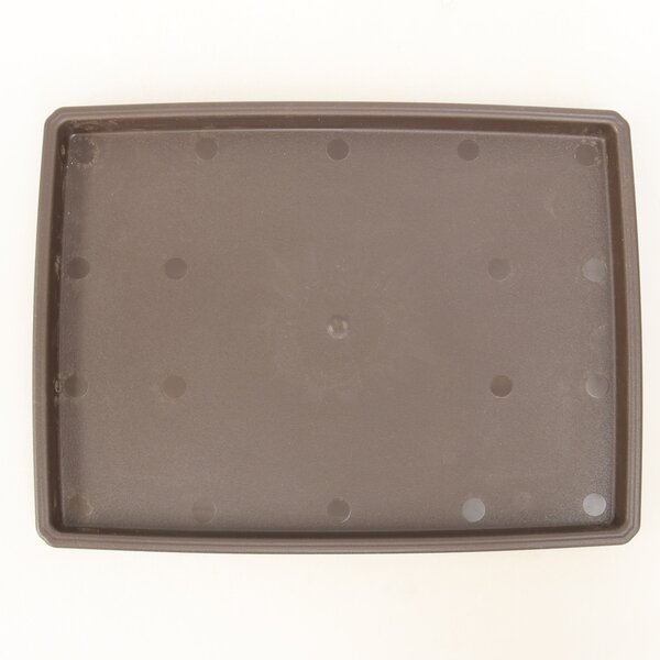 E-bonsai Bonsai podmiska plast PP-2 - 20 x 15 x 1,2 cm Hnědá