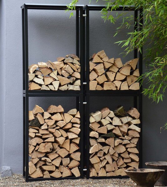 Jan Kurtz designové zásobníky na dřevo Holzmichel