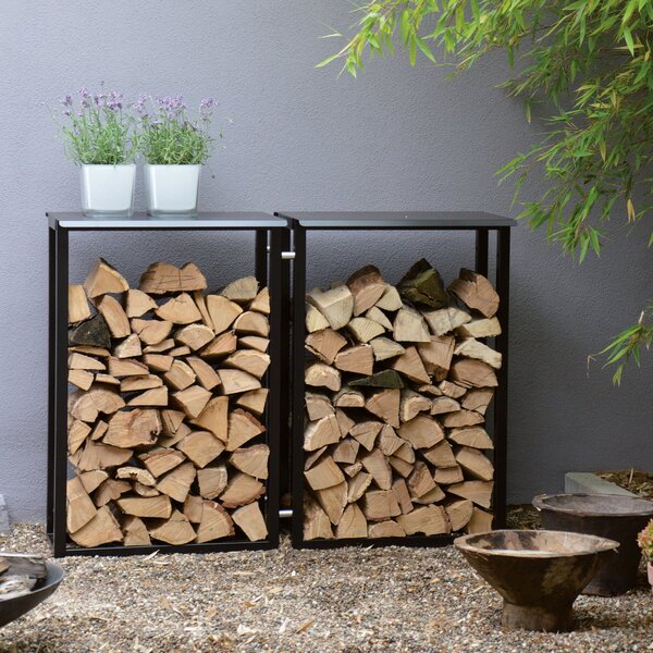 Jan Kurtz designové zásobníky na dřevo Holzmichel