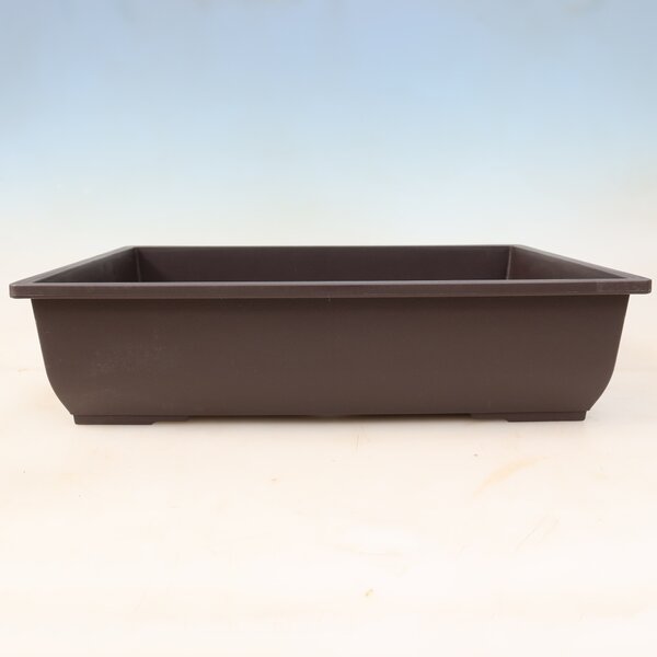 E-bonsai Bonsai miska plast MP-6 hnědá - 41 x 30,5 x 10 cm