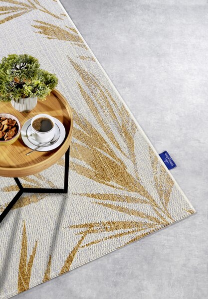 Villeroy & Boch Kusový koberec 106062 Cream, Gold – na ven i na doma, 160x235, žlutá, chodba / předsíň