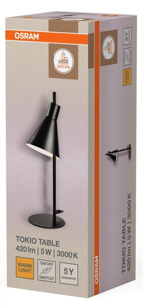 LEDVANCE stolní lampa Decor Tokio 5 W 220-240 V 3000 K 260 lm