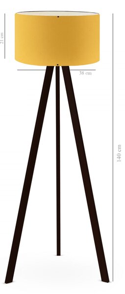 ASIR Stojací lampa AYD 51 žlutá
