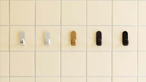Normann Copenhagen designové nástěnné háčky Curve Mini Hooks (2 kusy)