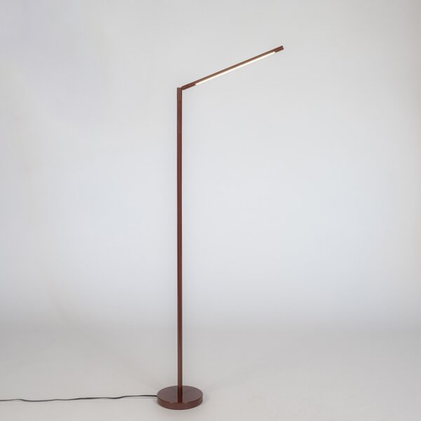 Stojací designová LED lampa se stmívačem Noviarro Nuo Red (LMD)