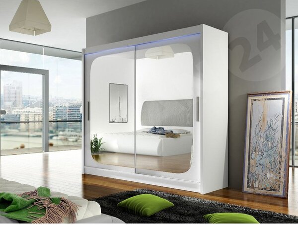 Skříň London VIII, Barva: černá 5902928088427