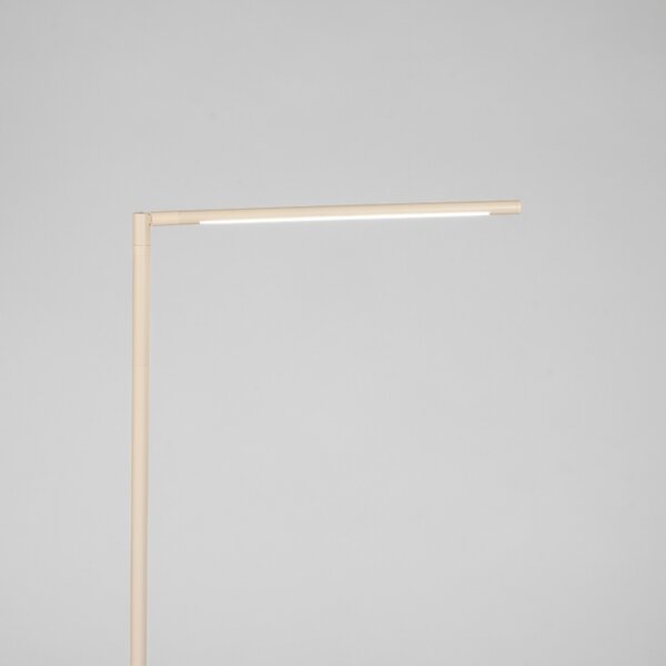 Stojací designová LED lampa se stmívačem Noviarro Nuo Taupe (LMD)