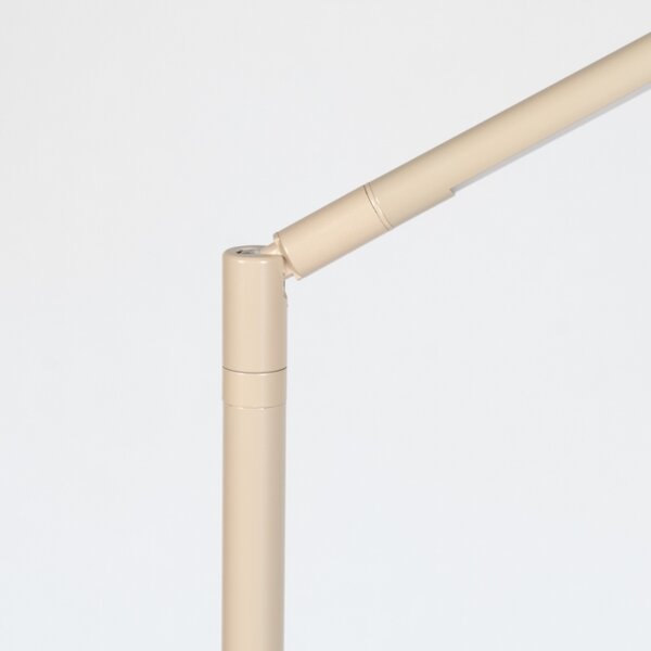 Stojací designová LED lampa se stmívačem Noviarro Nuo Taupe (LMD)