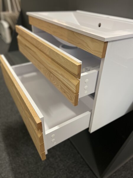 Lavedo Woodie II 100 koupelnová skříňka s umyvadlem