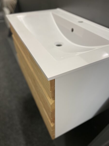 Lavedo Woodie II 100 koupelnová skříňka s umyvadlem