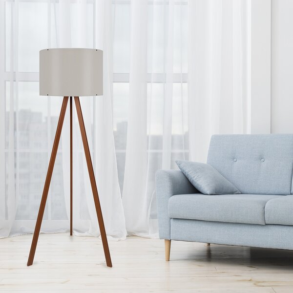 ASIR Stojací lampa AYD 98 béžová hnědá