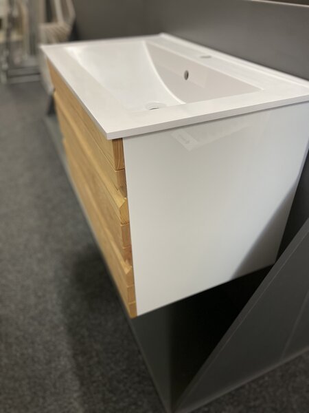 Lavedo Woodie II 100 koupelnová skříňka s umyvadlem