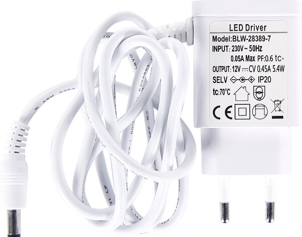 LED stolní lampa DORADO se stmívačem Kov Bílá