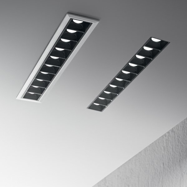 Ideal lux Pro 206240 LIKA TRIM zápustné svítidlo LED 20W 2000/1390lm 3000K černá, UGR<16