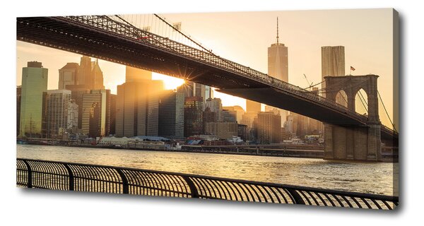 Foto obraz na plátně Brooklynský most oc-91387944