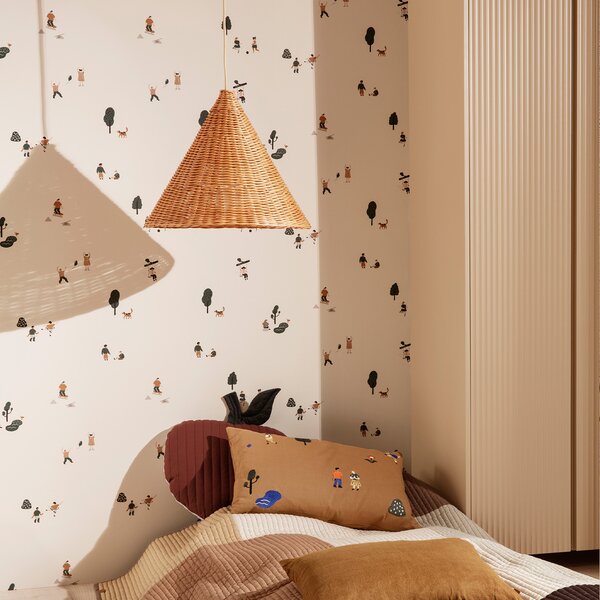 Ferm Living designová závěsná stínidla Dou Lampshade (Ø 45 cm)