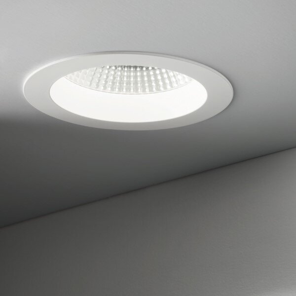 Ideal lux Pro 193465 BASIC ACCENT zápustné svítidlo D144mm LED 15W 1400/1230lm 3000K IP44 bílá