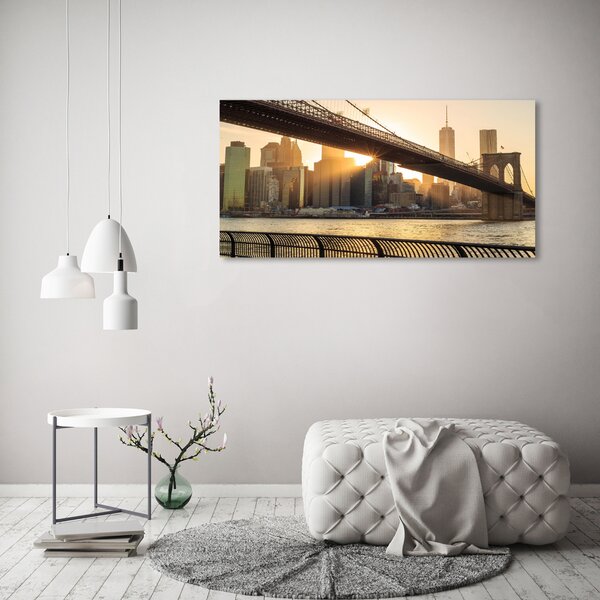 Foto obraz na plátně Brooklynský most oc-91387944
