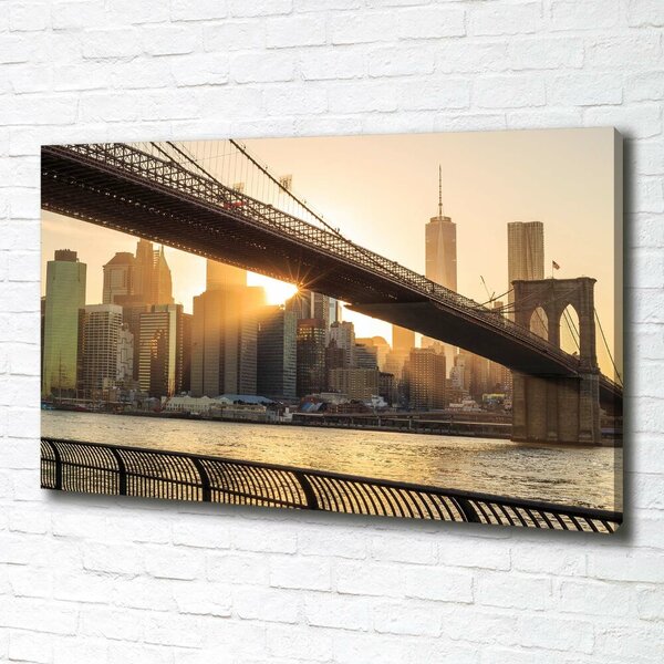 Foto obraz na plátně Brooklynský most oc-91387944