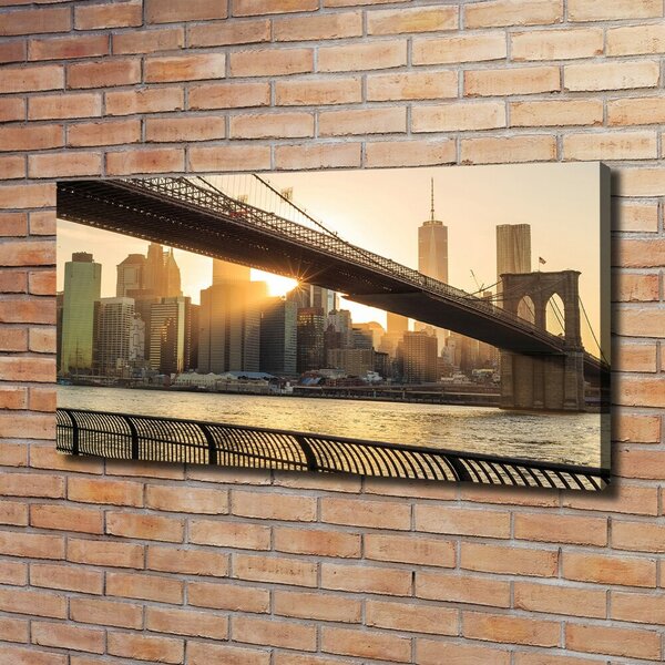Foto obraz na plátně Brooklynský most oc-91387944