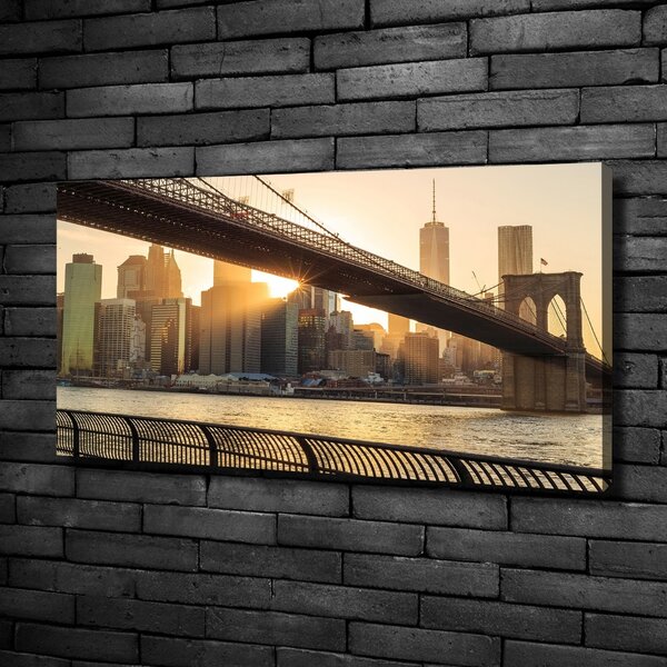 Foto obraz na plátně Brooklynský most oc-91387944