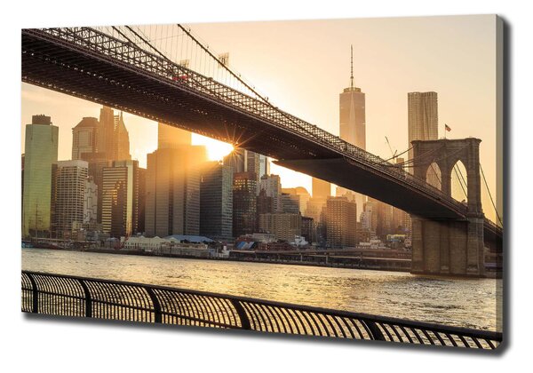 Foto obraz na plátně Brooklynský most oc-91387944