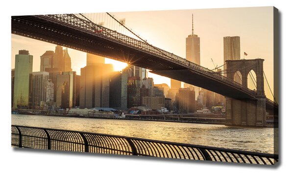 Foto obraz na plátně Brooklynský most oc-91387944