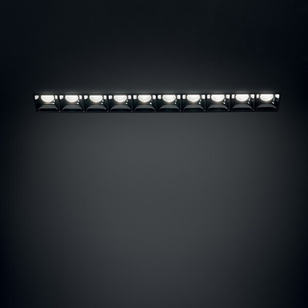 Ideal lux Pro 206240 LIKA TRIM zápustné svítidlo LED 20W 2000/1390lm 3000K černá, UGR<16