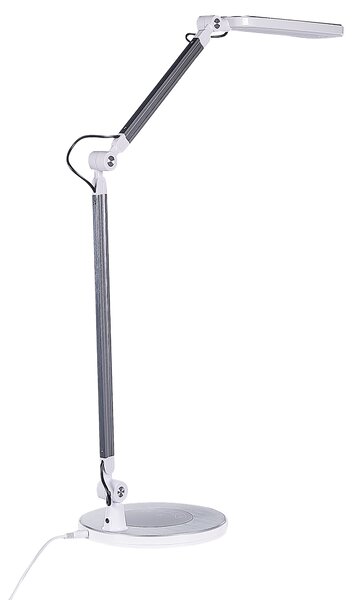 LED stolní lampa GRUS se stmívačem Kov Stříbrná
