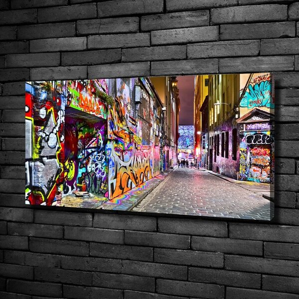 Foto obraz na plátně do obýváku Barevné graffiti oc-91654660