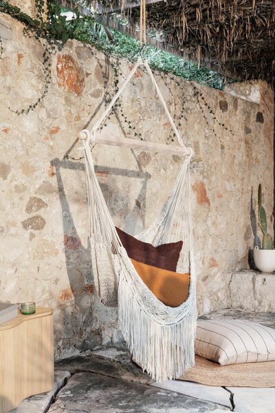 Ferm Living designové houpací sítě Path Nest