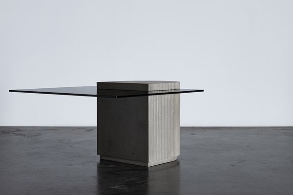 Lyon Beton konferenční stoly Strut Square Coffee Table