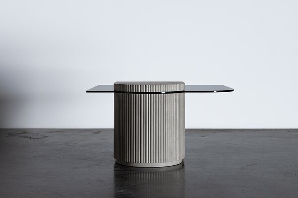 Lyon Beton konferenční stoly Strut Square Coffee Table