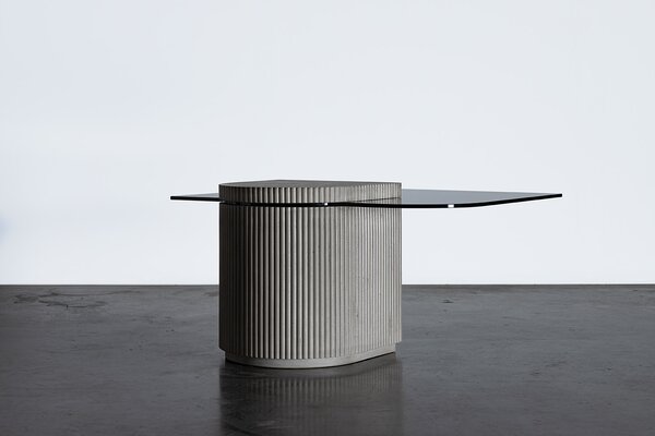 Lyon Beton konferenční stoly Strut Square Coffee Table