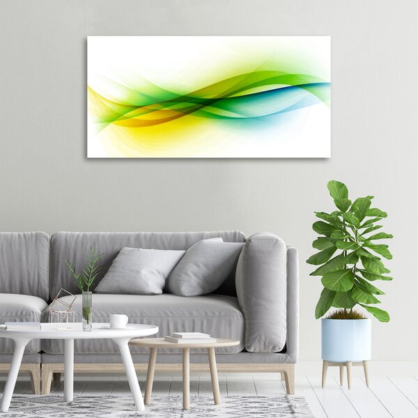 Moderní obraz canvas na rámu Abstrakce vlny oc-91760180