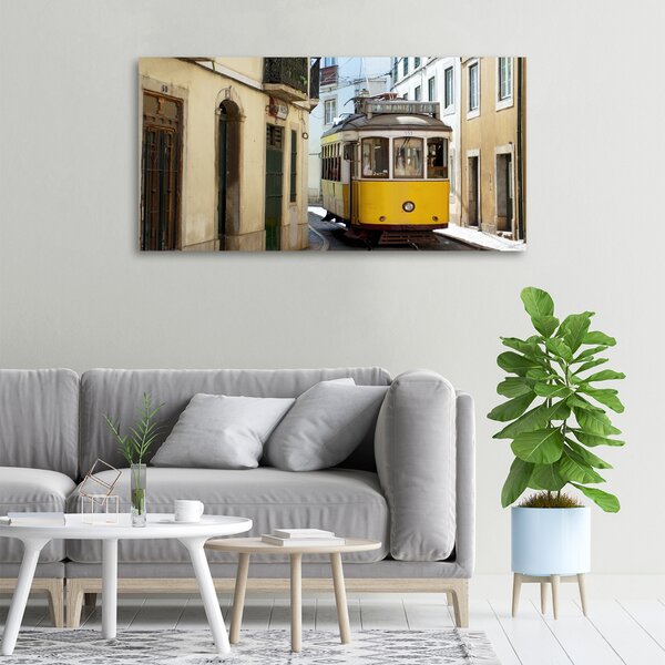 Foto obraz na plátně do obýváku Tramvaj Lisabone oc-91921611