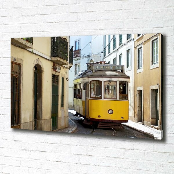 Foto obraz na plátně do obýváku Tramvaj Lisabone oc-91921611