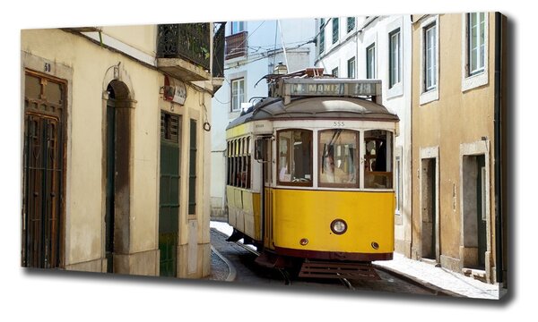 Foto obraz na plátně do obýváku Tramvaj Lisabone oc-91921611