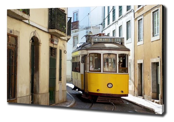 Foto obraz na plátně do obýváku Tramvaj Lisabone oc-91921611