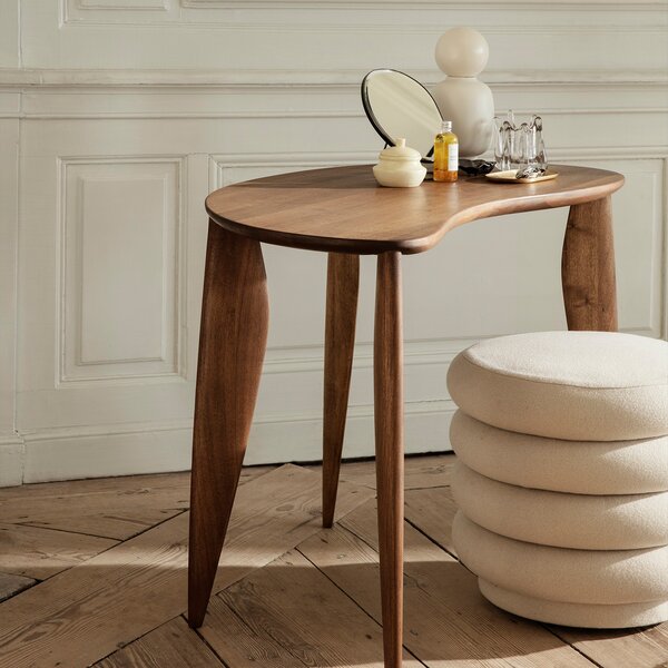 Ferm Living designové stoličky Pouf Faded Velvet Round