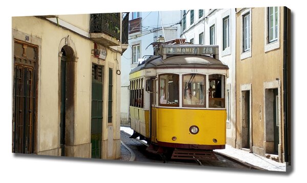 Foto obraz na plátně do obýváku Tramvaj Lisabone oc-91921611