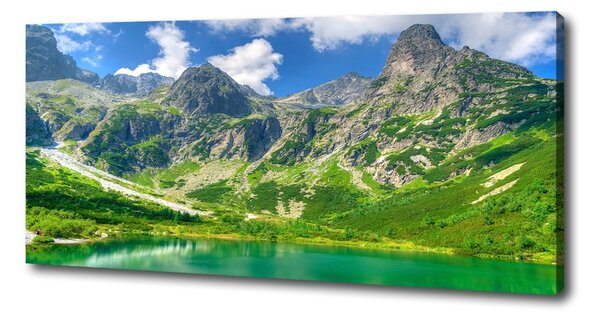 Foto obraz na plátně do obýváku Jezero v horách oc-92038877