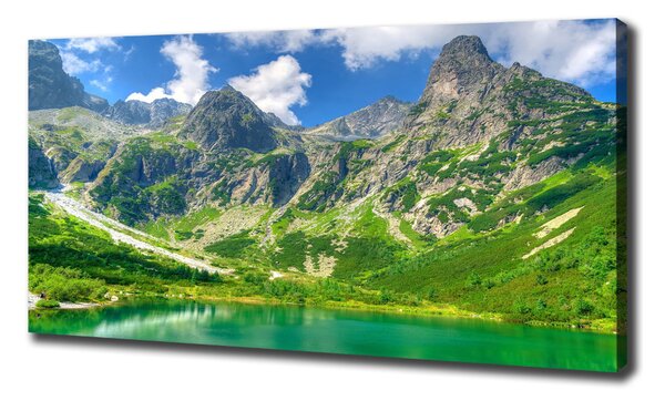 Foto obraz na plátně do obýváku Jezero v horách oc-92038877