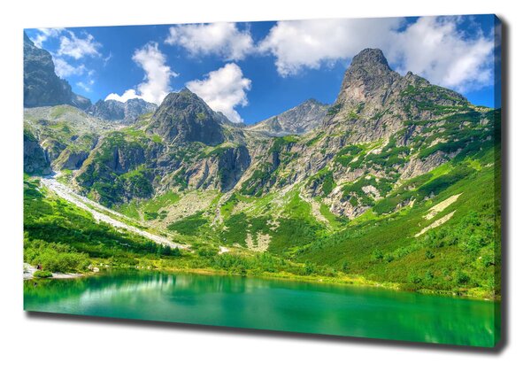 Foto obraz na plátně do obýváku Jezero v horách oc-92038877