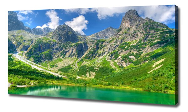Foto obraz na plátně do obýváku Jezero v horách oc-92038877