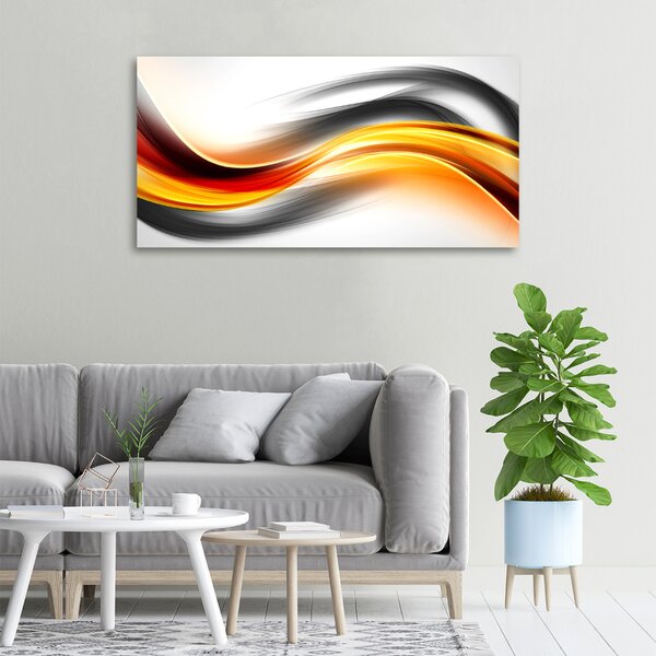 Moderní obraz canvas na rámu Abstrakce vlny oc-92171072