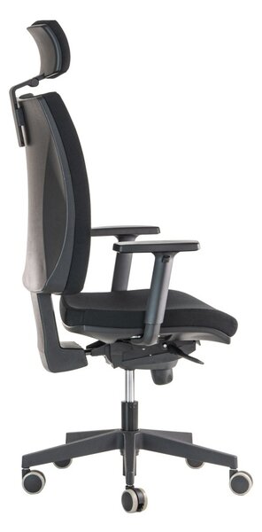 ALBA Ergonomická kancelářská židle ZERAFINE - černá látka