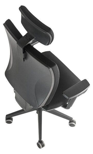 ALBA Ergonomická kancelářská židle ZERAFINE - černá látka