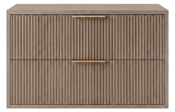 Koupelnová skříňka pod umyvadlo Rea Mono 80cm Oak