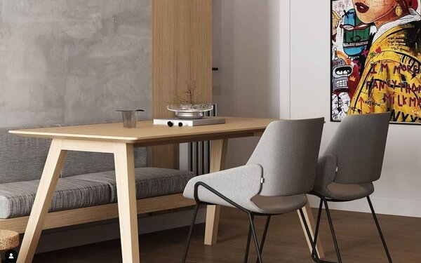Designové židle Monk Sled Base Armchair